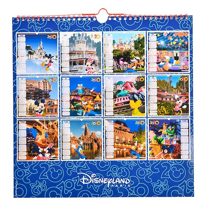 Disney Soldes & Disneyland Paris Calendrier Mickey et ses amis 2020 - Disney Soldes & Disneyland Paris Calendrier Mickey et ses amis 2020-01-1