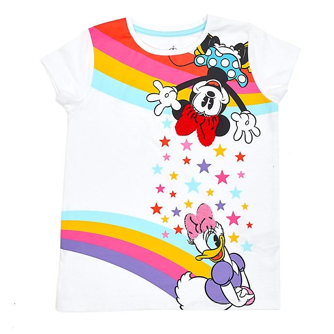 Soldes Disney Store T-shirt Minnie et Daisy pour enfants - Soldes Disney Store T-shirt Minnie et Daisy pour enfants-01-0