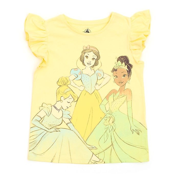Soldes Disney Store T-shirt Princesses Disney pour enfants - Soldes Disney Store T-shirt Princesses Disney pour enfants-01-0