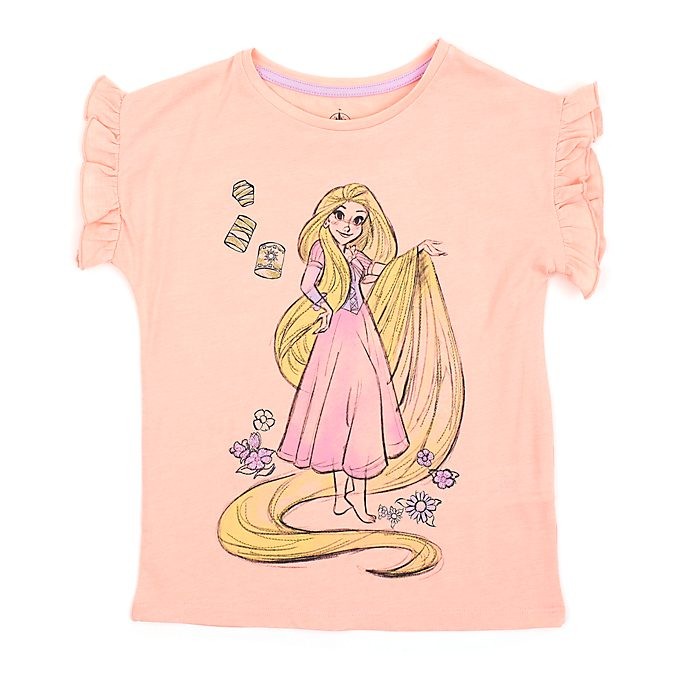 Soldes Disney Store T-shirt Raiponce pour enfants - Soldes Disney Store T-shirt Raiponce pour enfants-01-0