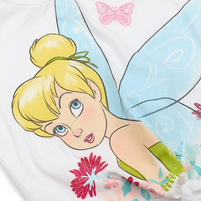 Soldes Disney Store T-shirt à nouer Clochette pour enfants - Soldes Disney Store T-shirt à nouer Clochette pour enfants-01-1