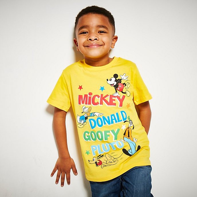 Soldes Disney Store T-shirt Mickey et ses amis pour enfants - Soldes Disney Store T-shirt Mickey et ses amis pour enfants-01-1