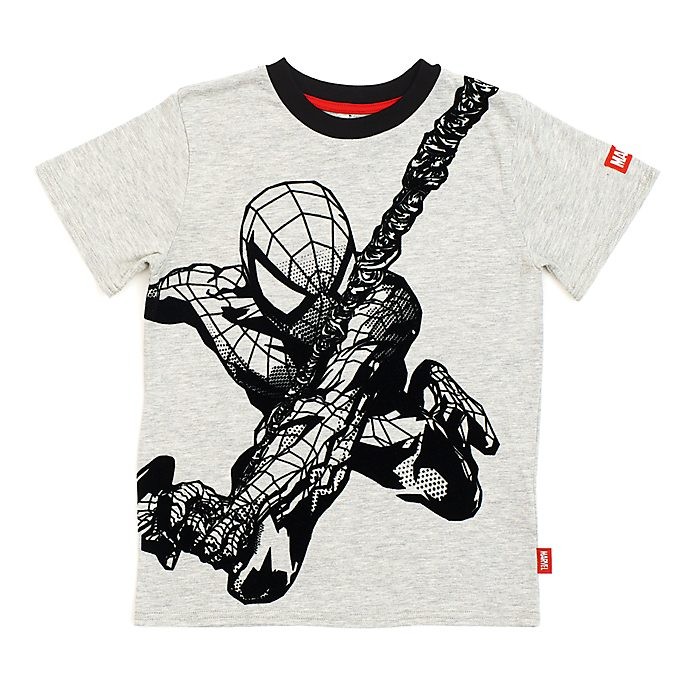 Soldes Disney Store T-shirt Spider-Man gris pour enfants - Soldes Disney Store T-shirt Spider-Man gris pour enfants-01-0