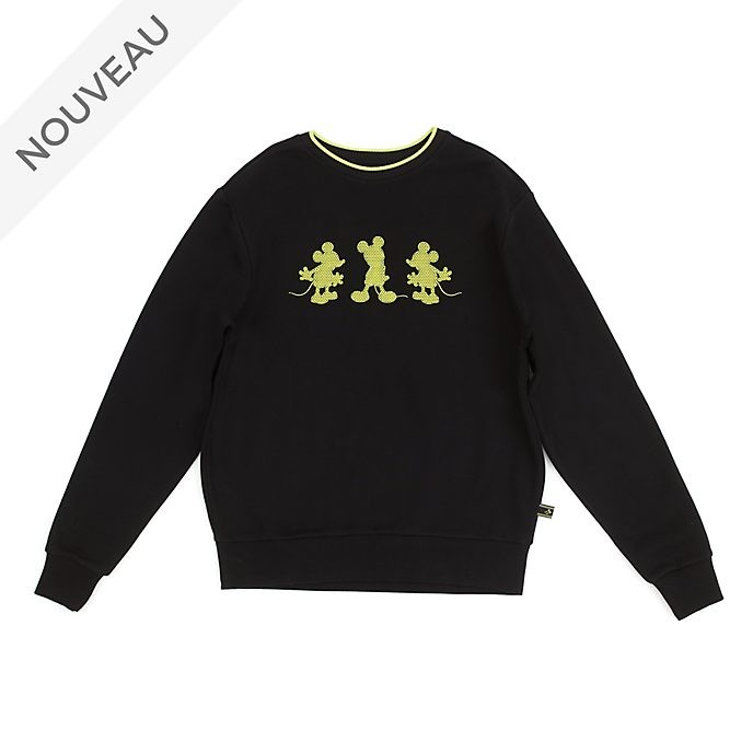 Soldes Disney Store Sweat Mickey Mouse: Neon Festival pour adultes - Soldes Disney Store Sweat Mickey Mouse: Neon Festival pour adultes-01-0