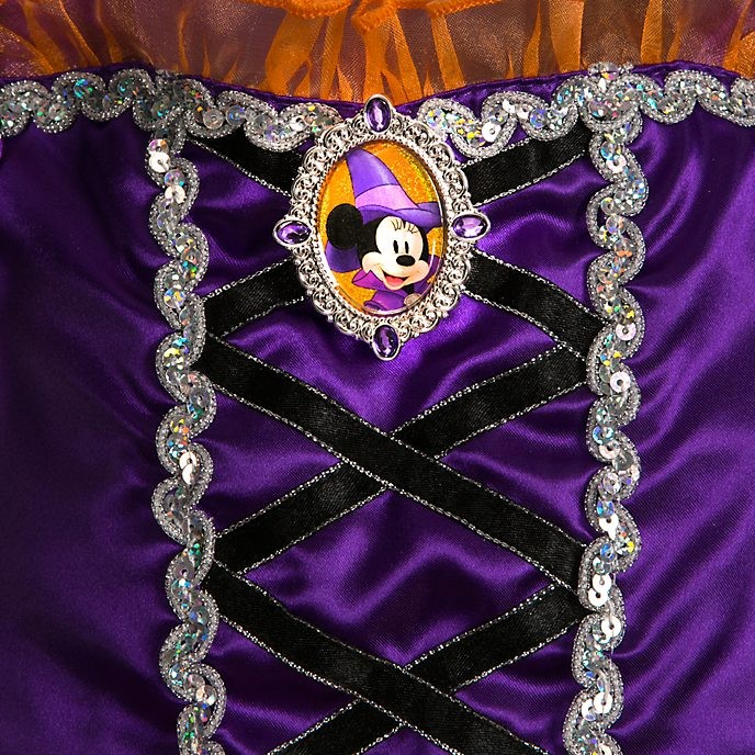 Halloween Disney Déguisement Minnie sorcière pour enfants - Halloween Disney Déguisement Minnie sorcière pour enfants-01-2