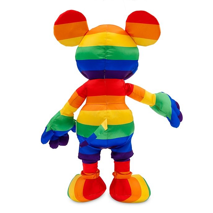 Soldes Disney Store Peluche Mickey, collection Rainbow Disney - Soldes Disney Store Peluche Mickey, collection Rainbow Disney-01-1