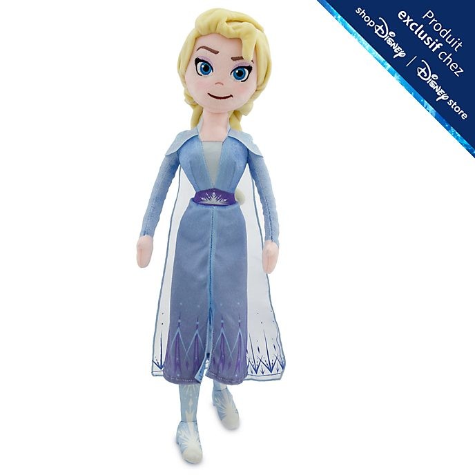 Soldes Disney Store PoupÉe de chiffon Elsa, La Reine des Neiges 2 - Soldes Disney Store PoupÉe de chiffon Elsa, La Reine des Neiges 2-01-0