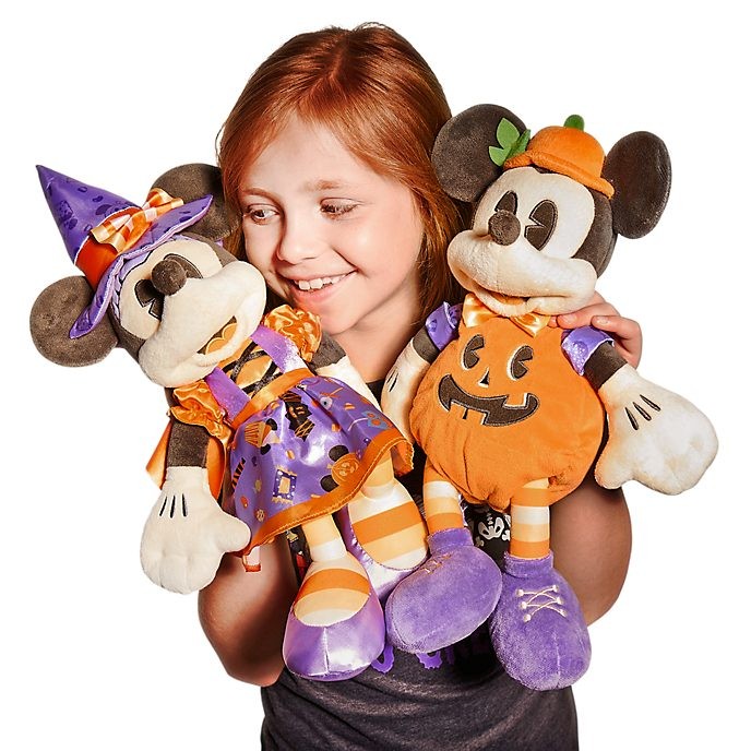 Halloween Disney Petite peluche Minnie en sorcière - Halloween Disney Petite peluche Minnie en sorcière-01-2