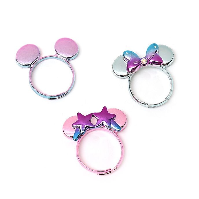 Soldes Disney Store Bagues Minnie Mystical, lot de 3 - Soldes Disney Store Bagues Minnie Mystical, lot de 3-01-0