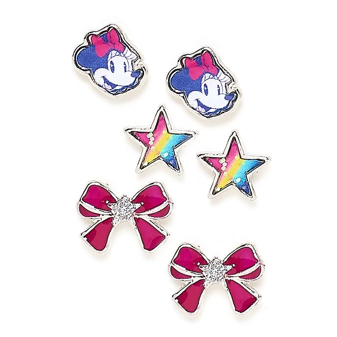 Soldes Disney Store Clous d'oreilles Minnie, lot de 3 - Soldes Disney Store Clous d'oreilles Minnie, lot de 3-01-0