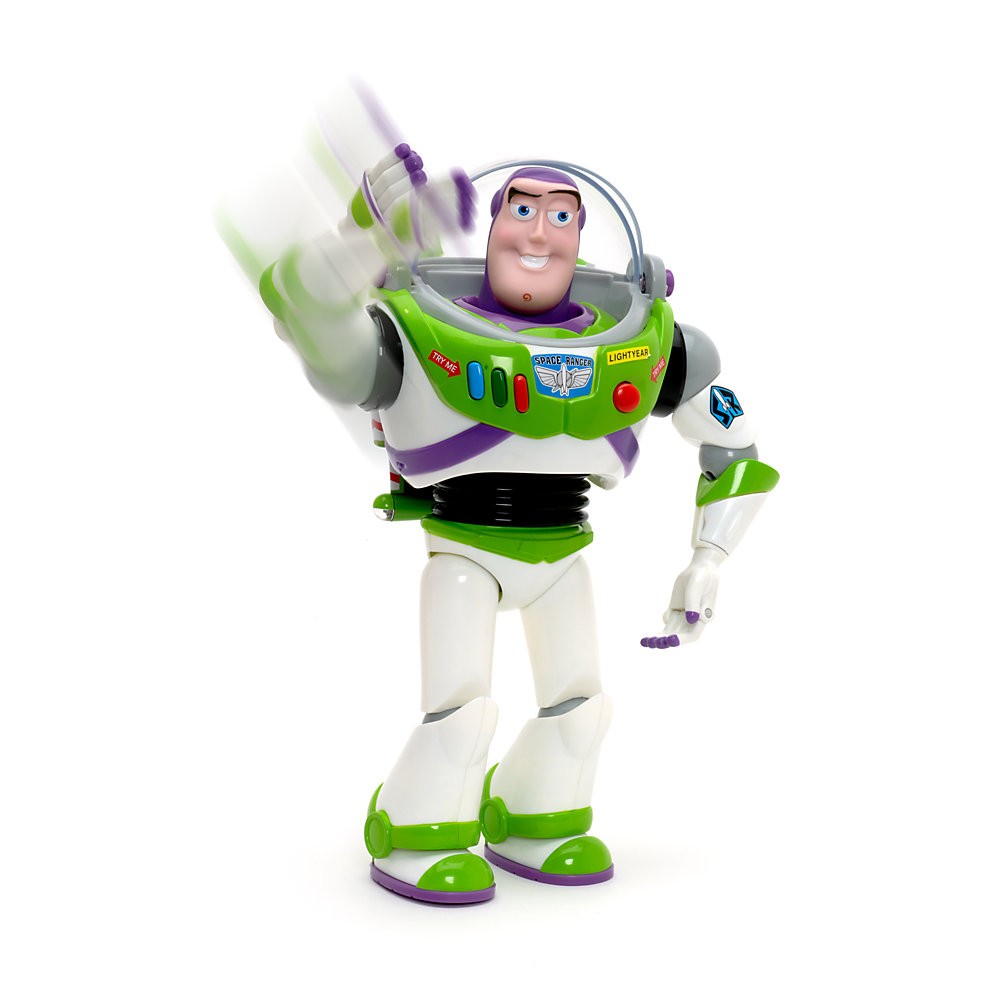 Article De Luxe personnages, Figurine parlante Buzz l'Éclair 30 cm, Toy Story ♠ - Article De Luxe personnages, Figurine parlante Buzz l'Éclair 30 cm, Toy Story ♠-01-1
