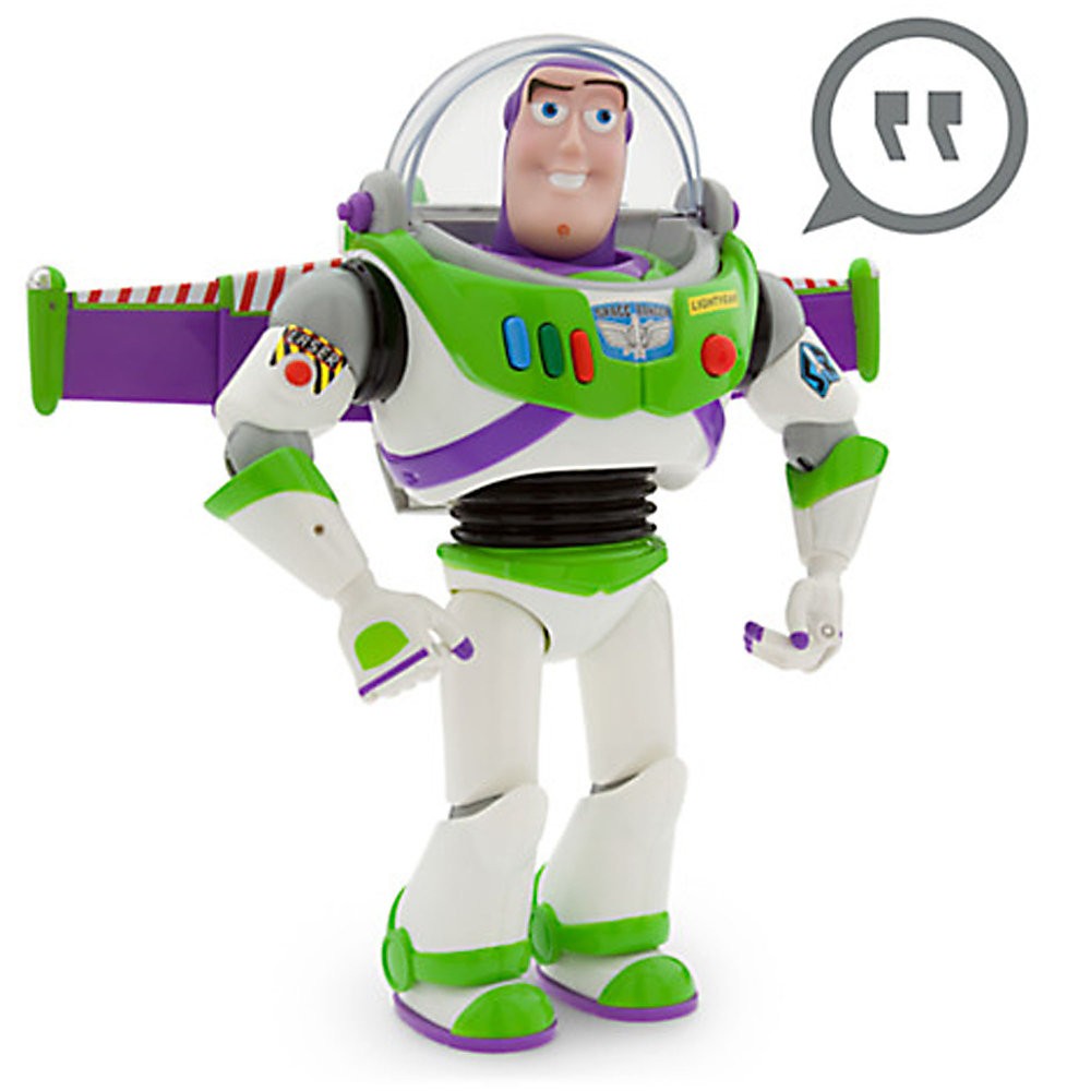 Article De Luxe personnages, Figurine parlante Buzz l'Éclair 30 cm, Toy Story ♠ - Article De Luxe personnages, Figurine parlante Buzz l'Éclair 30 cm, Toy Story ♠-01-0