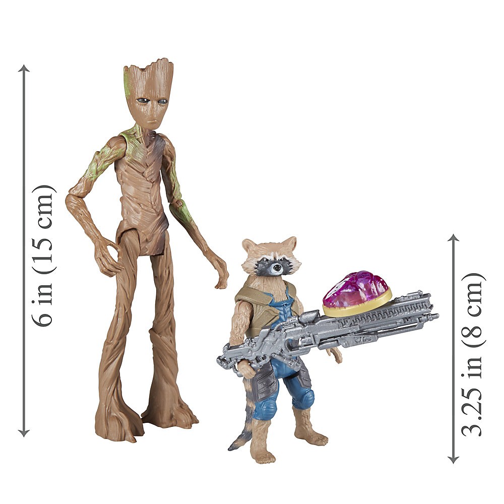 nouveautes Figurines articulées Rocket et Groot 15 cm ★ à Prix Raisonnable - nouveautes Figurines articulées Rocket et Groot 15 cm ★ à Prix Raisonnable-01-6