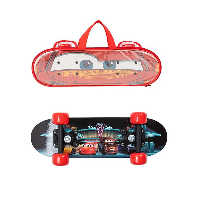 Soldes Disney Store Mini skateboard Flash McQueen - Soldes Disney Store Mini skateboard Flash McQueen-01-0