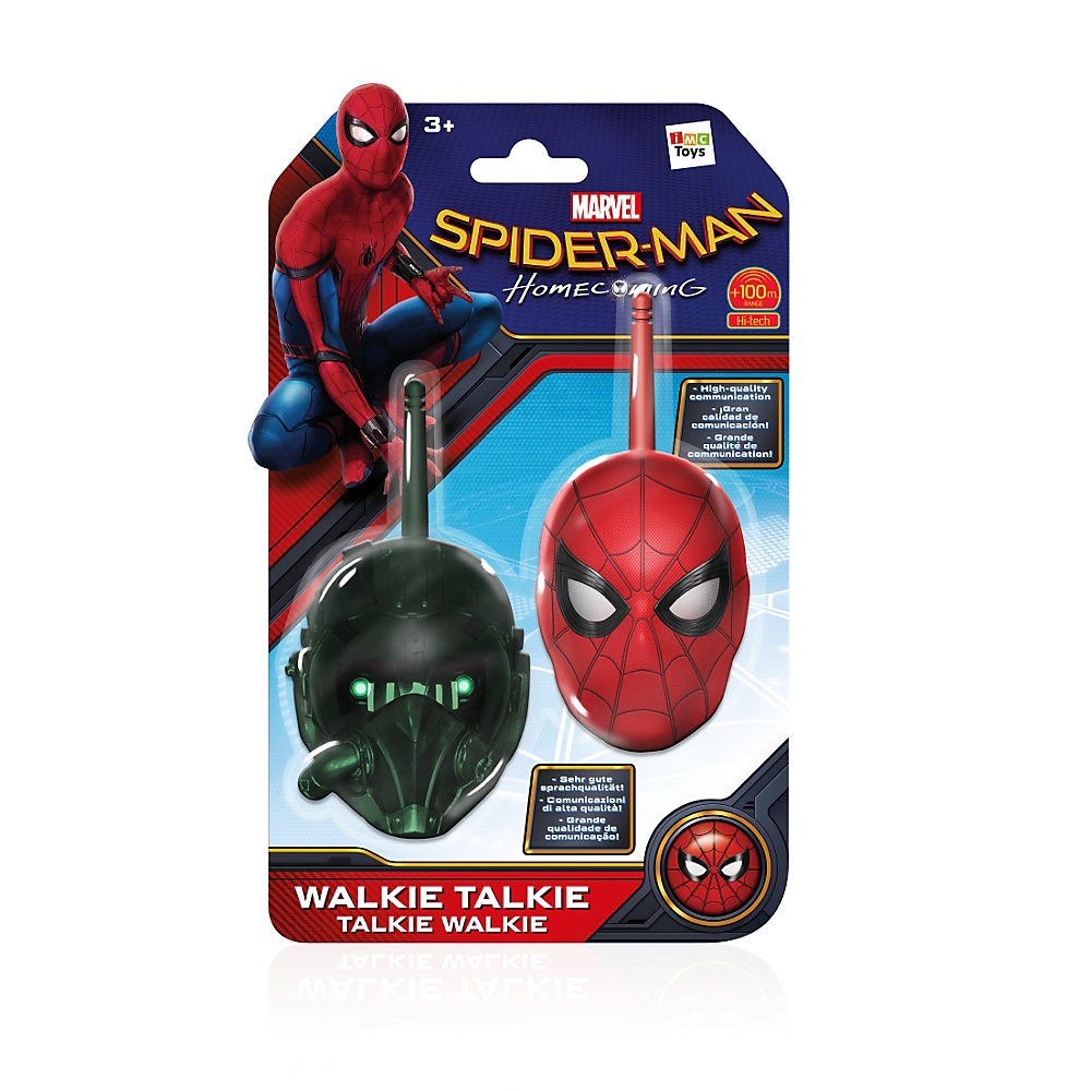Prix Aimable ⊦ ⊦ ⊦ marvel Paire de talkies-walkies Spider-Man : Homecoming à Prix Sacrifiés - Prix Aimable ⊦ ⊦ ⊦ marvel Paire de talkies-walkies Spider-Man : Homecoming à Prix Sacrifiés-01-1