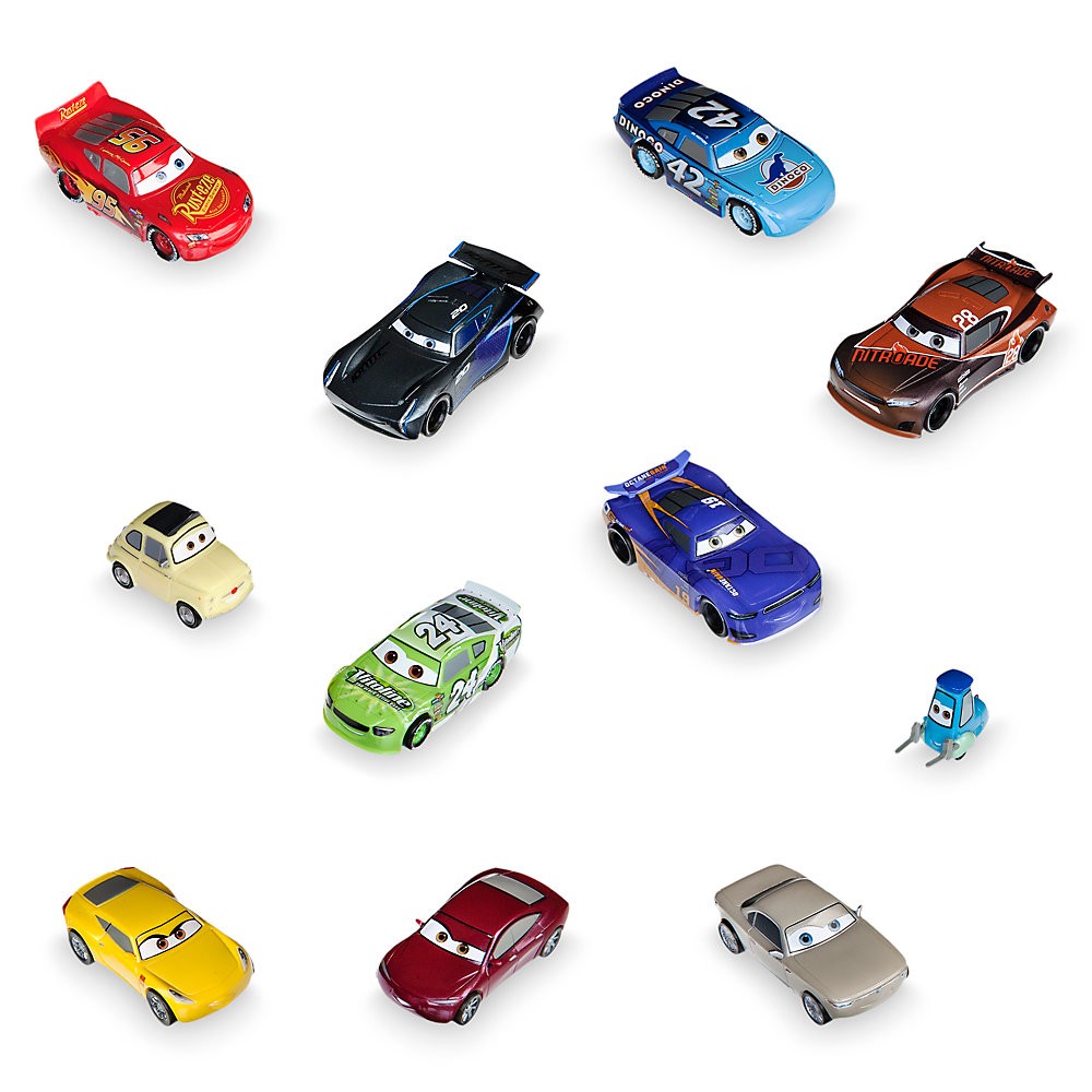 Design exclusif personnages Ensemble de figurines de luxe, Disney Pixar Cars 3 ★ ★ - Design exclusif personnages Ensemble de figurines de luxe, Disney Pixar Cars 3 ★ ★-03-0