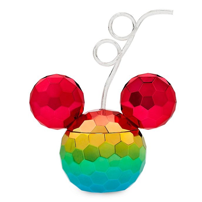 Soldes Disney Store Gobelet avec paille Mickey, Rainbow Disney - Soldes Disney Store Gobelet avec paille Mickey, Rainbow Disney-01-0