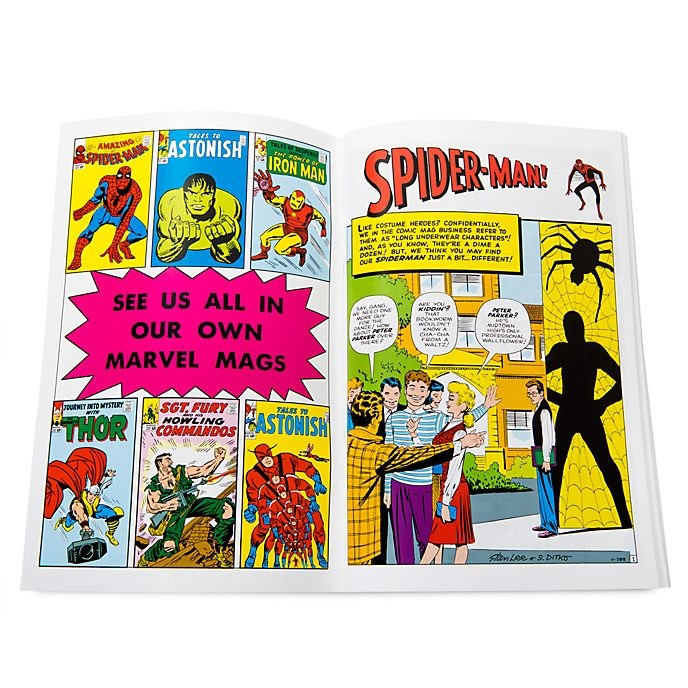 Soldes Disney Store Journal Spider-Man, comics Amazing Fantasy - Soldes Disney Store Journal Spider-Man, comics Amazing Fantasy-01-4