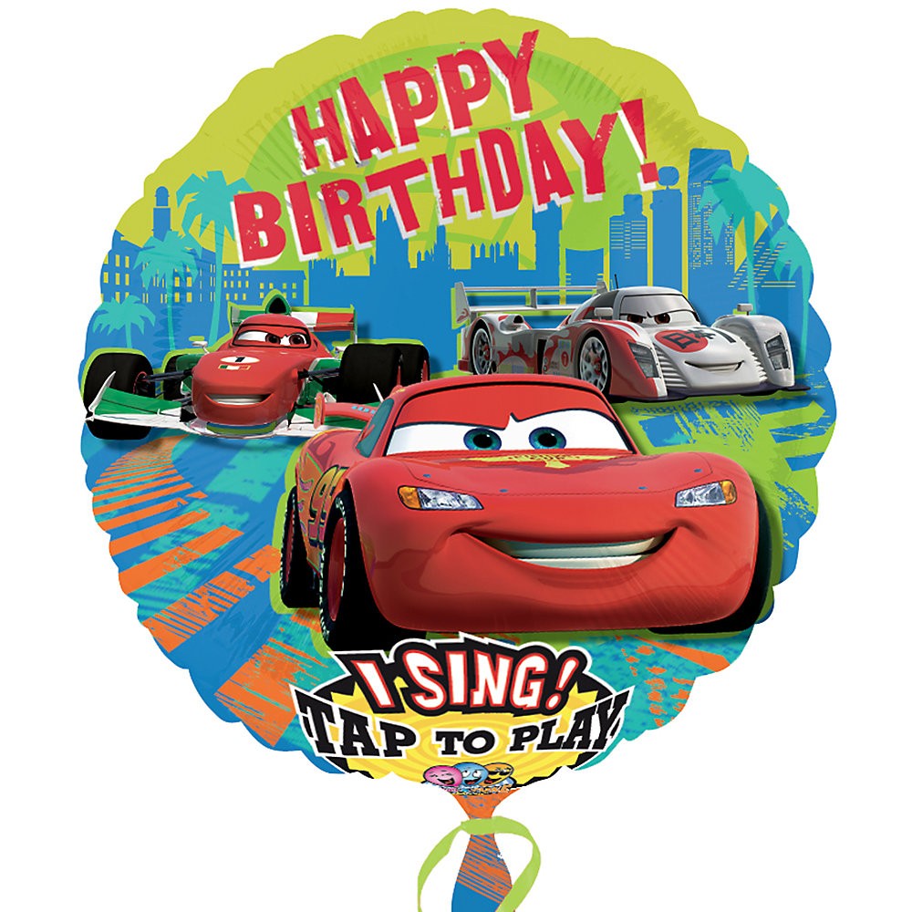 Remise personnages, Ballon qui parle Disney Pixar Cars ★ ★ ★ - Remise personnages, Ballon qui parle Disney Pixar Cars ★ ★ ★-01-0