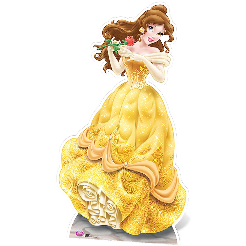couleurs vives princesses disney, personnages Silhouette Belle ✔ - couleurs vives princesses disney, personnages Silhouette Belle ✔-01-0