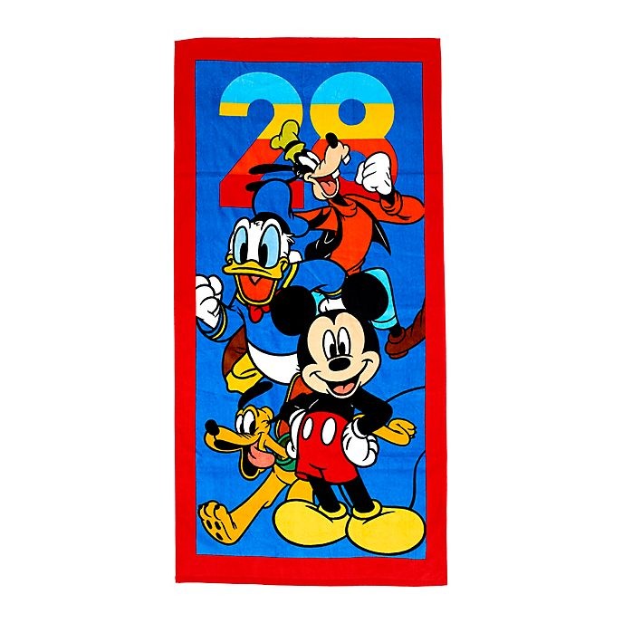Soldes Disney Store Serviette de plage classique Mickey et ses amis - Soldes Disney Store Serviette de plage classique Mickey et ses amis-31