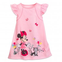 Prix Distinctifs personnages mickey et ses amis top depart Chemise de nuit pour enfants Minnie Mouse ♠ Nouveau style-20