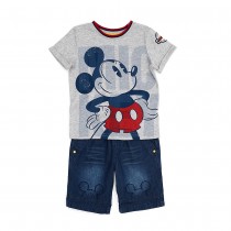 personnages mickey et ses amis top depart , Ensemble T-shirt et short Mickey Mouse pour enfants ★ Design exclusif-20