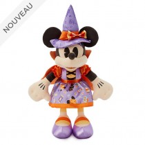 Halloween Disney Petite peluche Minnie en sorcière-20