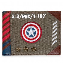 Offrez à bas prix marvel, Portefeuille style militaire Captain America ✔ ✔ ✔-20