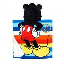 Soldes Disney Store Serviette à capuche Mickey pour enfants-20