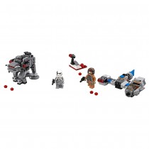 star wars les derniers jedi Ensemble LEGO 75195 Microvaisseaux : Ski Speeder contre Quadripode du Premier Ordre à Prix Abordable ★ ★-20