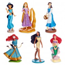 Meilleure qualité princesses disney, Ensemble de figurines Princesses Disney version aventure excellente qualité ✔-20