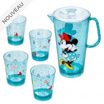 Soldes Disney Store Ensemble pichet et tasses Mickey et Minnie, Disney Eats-20