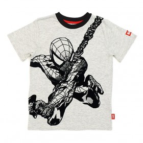 Soldes Disney Store T-shirt Spider-Man gris pour enfants