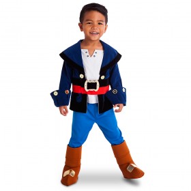 Prix d’Amis personnages Déguisement Capitaine Jake de Jake et les Pirates du Pays Imaginaire pour enfants ♠ Style supérieur
