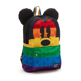 Disney Soldes & Loungefly Sac à dos Mickey Rainbow Disney