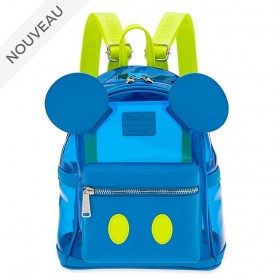 Disney Soldes & Loungefly Mini sac à dos Mickey Neon Summer Colour Story
