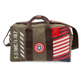 Qualité Garantie marvel , Grand sac style militaire Captain America ✔ ✔ ✔