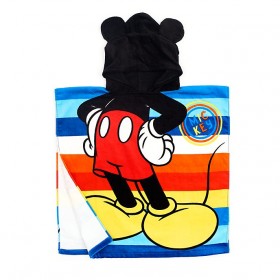 Soldes Disney Store Serviette à capuche Mickey pour enfants