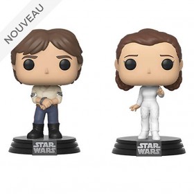 Disney Soldes & Funko Figurines Han Solo et Leia Pop! en vinyle, Star Wars