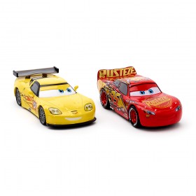 disney pixar Voitures miniatures Flash McQueen et Jeff Gorvette, Disney Pixar Cars 3 Soldes En Ligne ✔ ✔ ✔