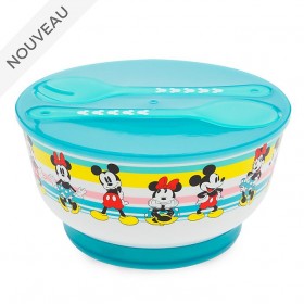 Soldes Disney Store Ensemble saladier Mickey et Minnie, Disney Eats
