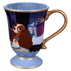 Soldes Disney Store Mug 65e anniversaire de La Belle et le Clochard