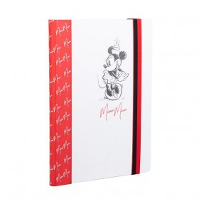 Soldes Disney Store Journal Minnie rouge et blanc