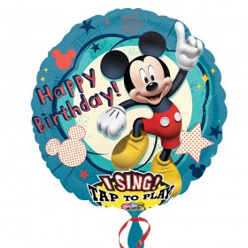 personnages mickey et ses amis top depart , Ballon musical Mickey Mouse Assurance De l’Authenticité ★ ★