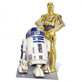 Très Célèbre star wars le reveil de la force Silhouette R2-D2 et C-3PO de Star Wars Pas Cher ♠ ♠ ♠