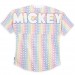 Soldes Disney Store T-shirt Spirit Jersey Mickey arc-en-ciel pour adultes - 1