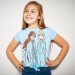 Soldes Disney Store T-shirt à nouer La Reine des Neiges 2 pour enfants - 1