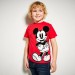 Soldes Disney Store T-shirt Mickey rouge pour enfants - 1