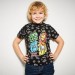 Soldes Disney Store T-shirt Avengers noir pour enfants - 1